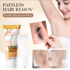 Crema De Depilar Con Extracto De Arroz Elimina Bello Axilas