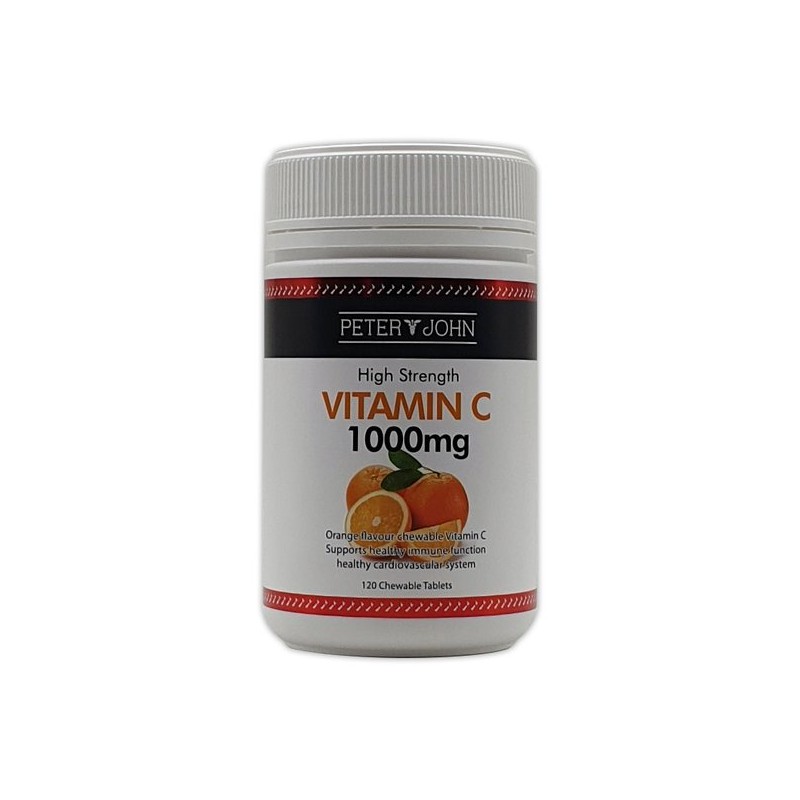 Peter & John 피터앤존 비타민 C 1000mg 아스코르브산 120정 Peter
