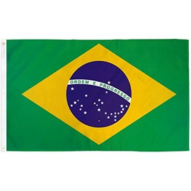 2x3 Brazil Flag Brazilian Banner Brasil Pennant Indoor Outdoor 24x36 inches