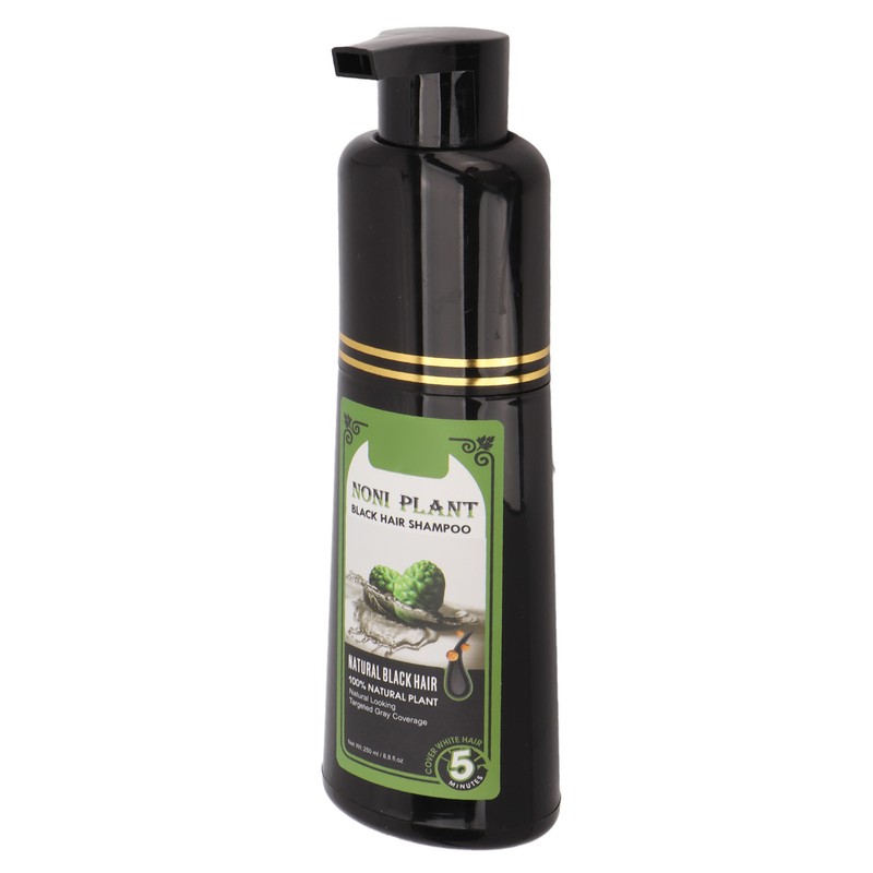Black Hair Shampoo White Hairs Dye Colouring Quick Dyeing 250ml