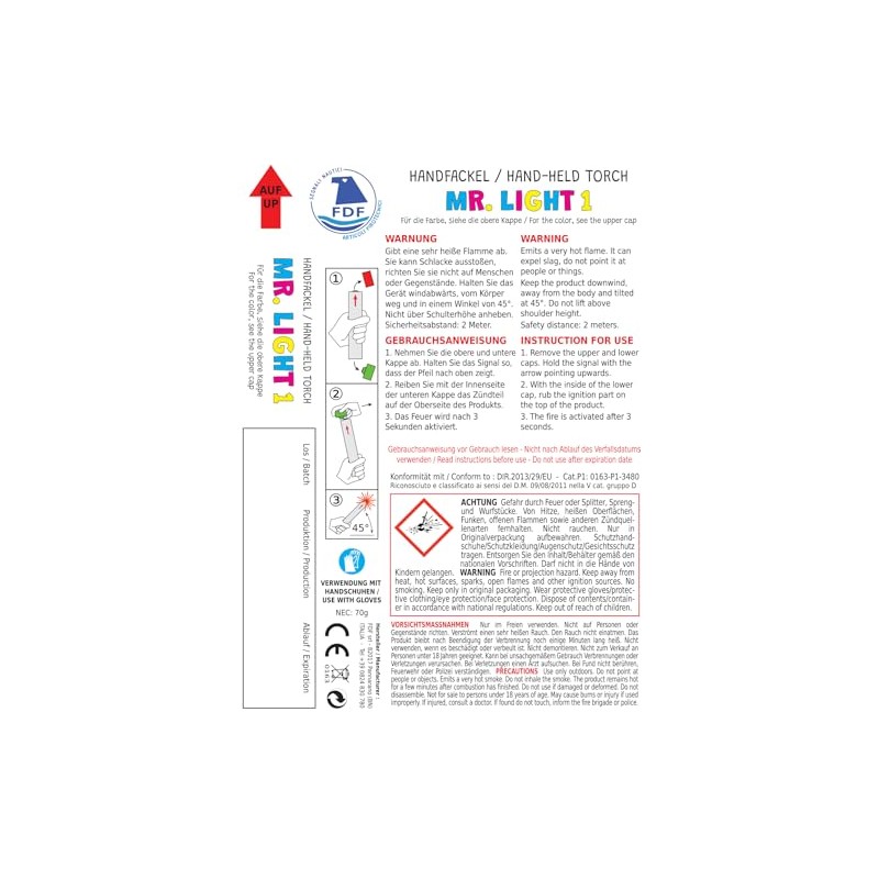 Bengal Torch Mr. Light Type 1 in Blue