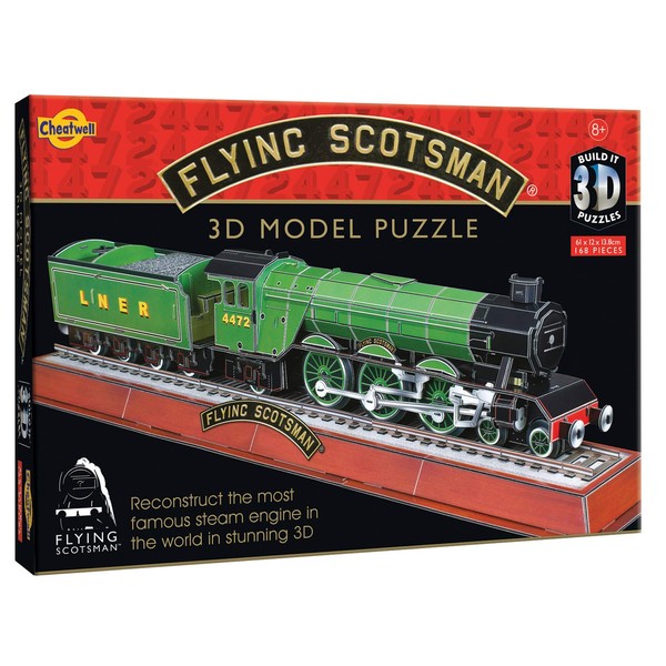 Cheatwell Games BYO 3D Puzzle Flying Scotsman
