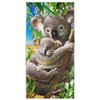 Zomer Beach Towel 70 x 140 cm, Printed Microfibre Bath