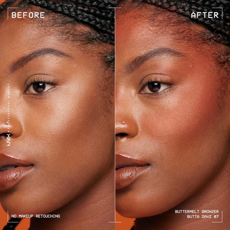 NYX Professional Makeup Buttermelt Powder Bronzer, Up To 12H Wear,
