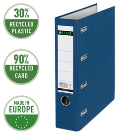 Leitz 10120035 Double Folder with Slots 2x A5 Landscape Wide Grey