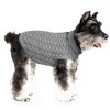 NACOCO Classic Dog Sweater Knitted Turtleneck Dog Sweater Warm Winter