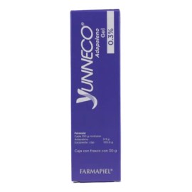 Yunneco Adapaleno 0.3% Gel 30g Antiacné Retinoide Tópico Todo Tipo Piel
