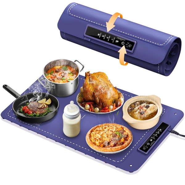 Food Warmer Electric Warming Tray Full Surface Silicone Heating Mat