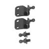4pcs Bonnet Boot Gas Strut Brackets Ball Stud Mounting Bracket