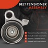 A-Premium Belt Tensioner Assembly with Pulley Compatible with Toyota Tacoma