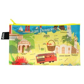 allydrew LOQI Urban Cities Zip Pockets (Set of 4)