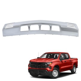 Nurniacl Front Bumper Lower Valance Skid Plate Chrome Replacement for Silverado 1500 2022-2023 84878992
