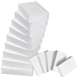 2X Density Magic Sponge Eraser,Multi-Functional Household Cleaning Kitchen Dish Sponge for Furniture,Extra Thick and Long Lasting Melamine Cleaning Sponges for Bathroom,Floor, Wall Cleaner (10)