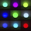 Green Blue Solar LED Light Garden Freestanding Lamp Ball Round