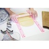 Acrylic Ruler, Rolling Pin Guide Sticks, 2 Piece Set, 0.2