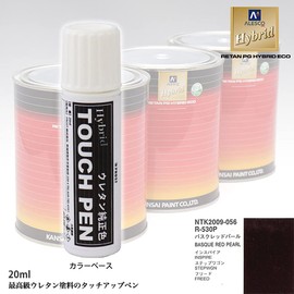 PROST's Premium Urethane Touch Up Pen Honda Compatible Color R-530P Basque Red Pearl 20g