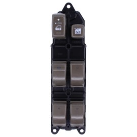MOTOKU Front Driver Side Window Switch with Door Lock Switch for Lexus GX470 2003-2009