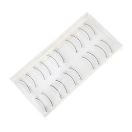 WOONEKY Practice Eyelash Extensions Pairs False Lashes Natural Look for Mannequin Head Salon Use