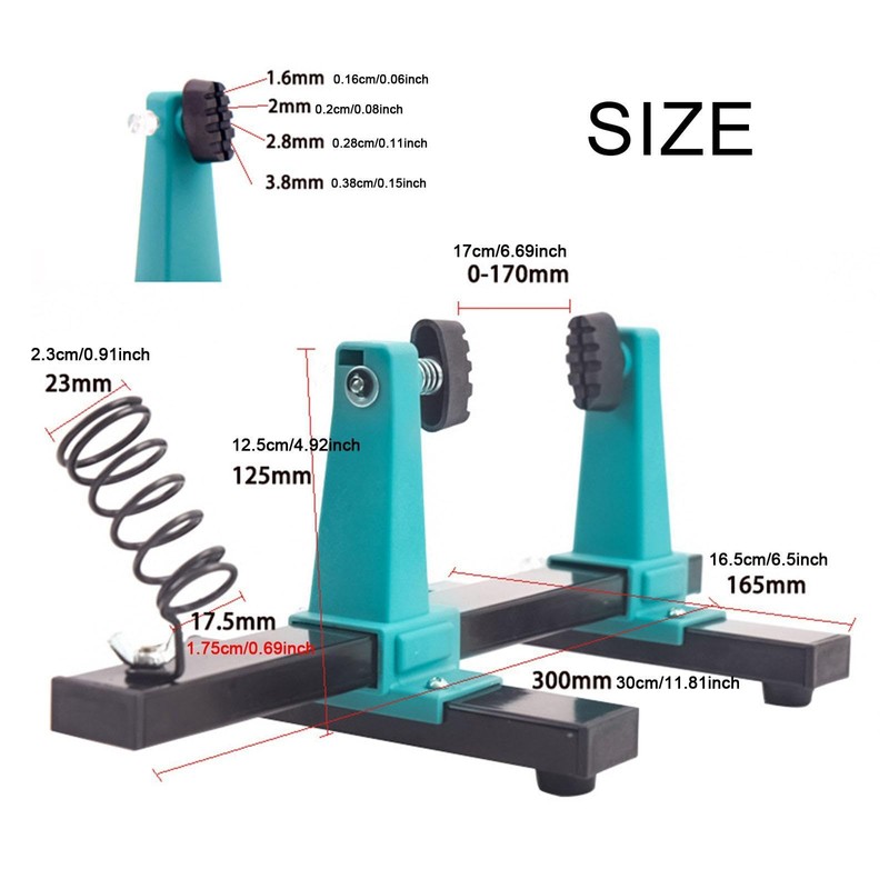 Milageto PCB Clamp Holder Fixed Clip Bracket Electric Soldering Iron