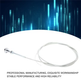 Choke Cable Stainless Steel and Chrome 1.8M Universal Choke Cable Carburetor Choke Control Cable Replacement for 4 6 8 Cylinder Engines