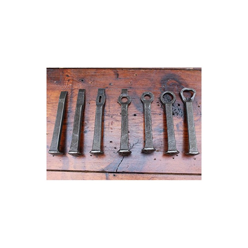 Hand Forged Railroad Spike Bottle Opener