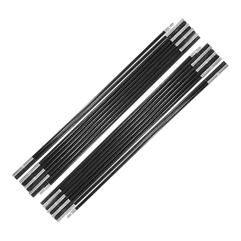 4.9M Fiberglass Camping Tent Pole Bars Outdoor Support Rods Awning