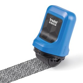 Trodat - Rodillo protector de tinta para identificación – Sello de rodillo de protección contra robo de identidad