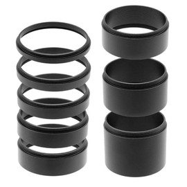 Astronomical Telescope Extension Tube Telescope T2 Extension Tube M42x0.75 Kit Length 3/5/7/10/12/15/20/30mm (8pcs)