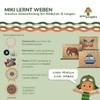 mikiprojekt® Round Loom for Children from 6 Years with Simple