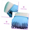 IWOWHERO 2pcs Dense Foundation Nail Dust Brushes with Ergonomic Shell