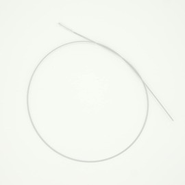 29.5 inches (75 cm) Flexible Brush (Medical Brush for Cleaning Stomach Wax Tubes) 0.2 inch (5 mm) Diameter 3 Pieces