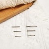 18pcs Large Eye Sewing Needles, Stainless Steel Sharp Tapestry Needles Hand