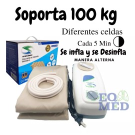 Homecare Colchón Antiescaras Neumático C/ Compresor 200x90cm 120 Kg