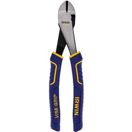 IRWIN VISE-GRIP Diagonal Cutting Pliers, 8", 2078308, nichel chromium steel