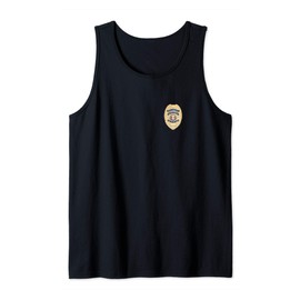 Security Officer Enforcement Badge Police Guards Uniform Tank Top
