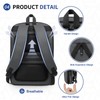 SUIKIHUM Slim Laptop Backpack for Men, Expandable TSA Business Bags
