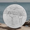 Ibis Birds Absorbent Drink Coaster set - Handmade by McCarter