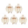 45Pcs Mechanical Keyboard Switches Waterproof Backlight Silent Linear Mechanical Key