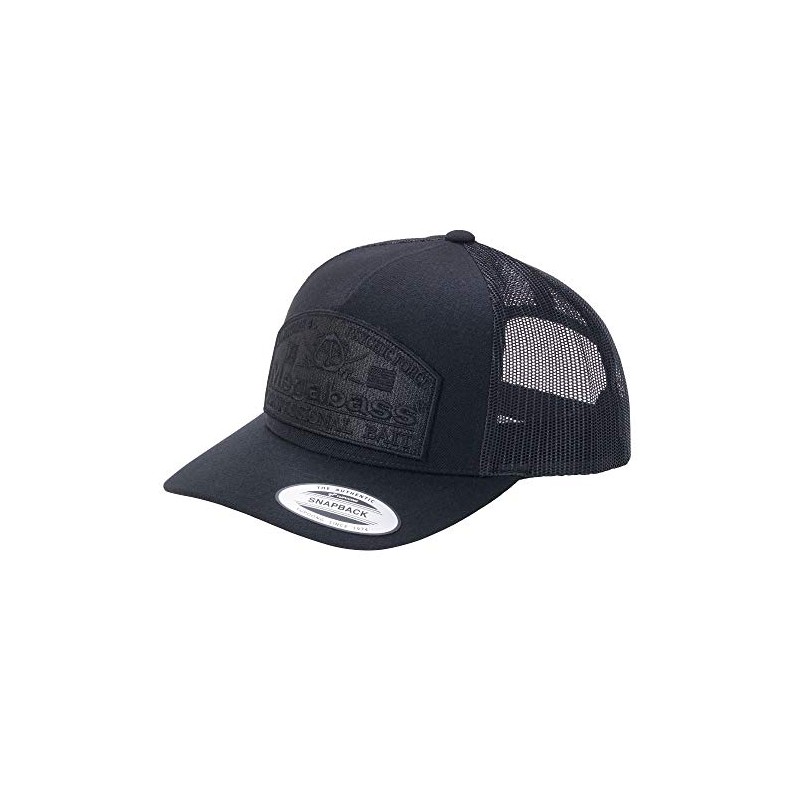 Megabass Psychic Snapback Cap, Blackout, F Size