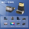 YFFSFDC HDMI to HDMI Adapter (90 Degree Upward Down)