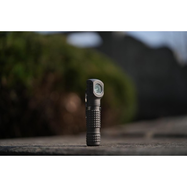Mankerlight Rechargeable Headlamp Flashlight, Compact Lightweight Titanium LED Headlight with