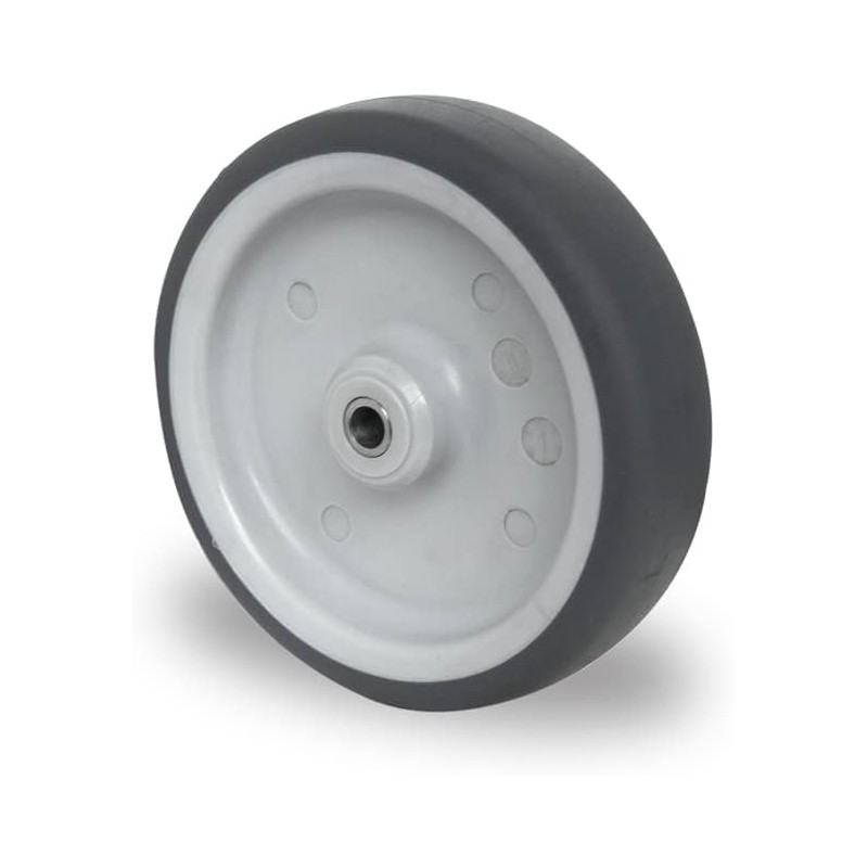 T.P.E. Flush-Mounted Wheel 125 mm Axle Apparator Roller Set of