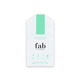 Fab Little Bag Sanitary Disposal Bags - Refill Pack of 200 Bags for Dispenser (Dispenser Sold Separately) - for Tampons, Sanitary Towels, Feminine Hygiene Products - No Mess, No Odour, Sealable