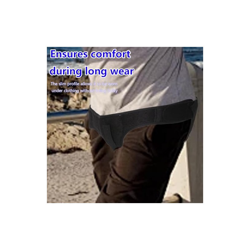 Hernia Belt for Men, Medically Approved Inguinal Hernia Support, L