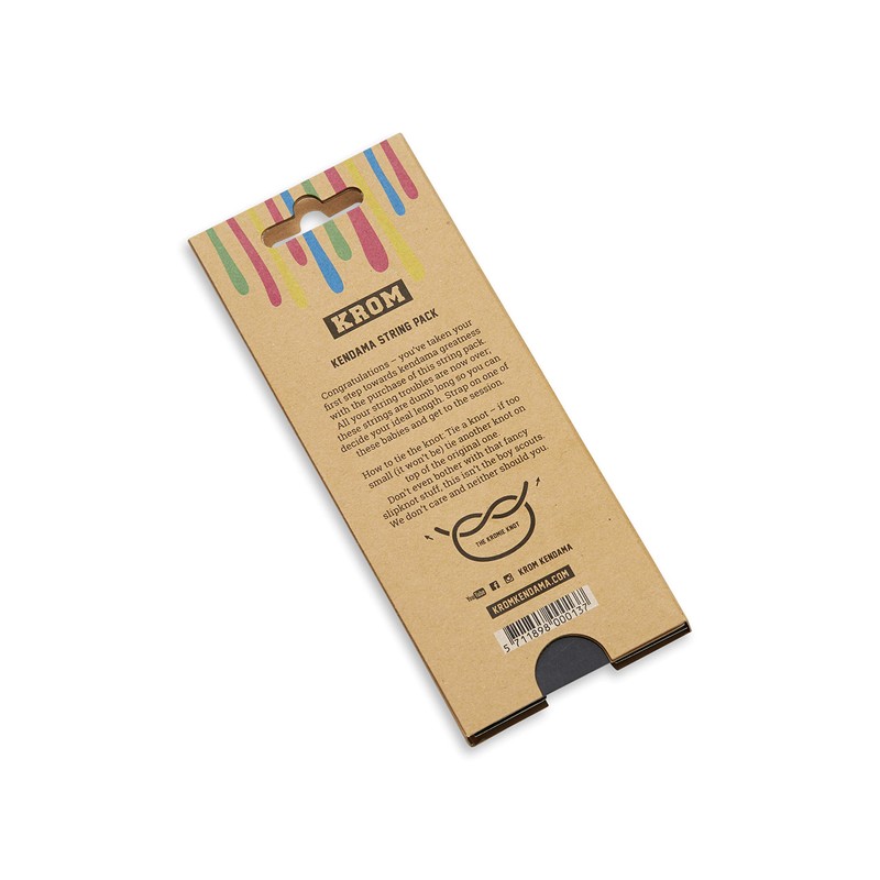 Krom Kendama Kendama String Pack - 10 Extra Strings Neon