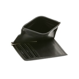 LEAS Dollar/Money Clip Geldscheinklammer extra dünn mit Schnapp-Kleingeldfach Echt-Leder, schwarz Special Edition