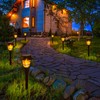 10 Pack Solar Pathway Lights Outdoor - Bright Solar Powered