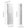 White & Brown Metal Iron Wand Lash Primer & Mascara