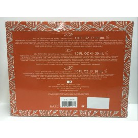JENNIFER LOPEZ 3 PC SET NIB LOVE, GLOW & JUST 1.0 FL OZ EACH