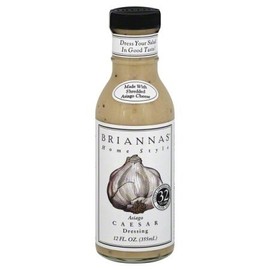 Briannas, Home Style, Asiago Caesar Dressing, 12 Fl. Oz. (3 Bottles)